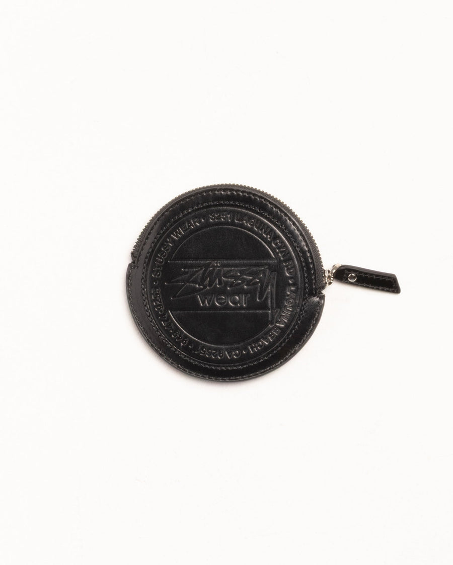 SURF DOT LEATHER POUCH