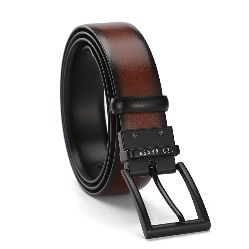 REVERSIBLE BELT | BLACK BROWN