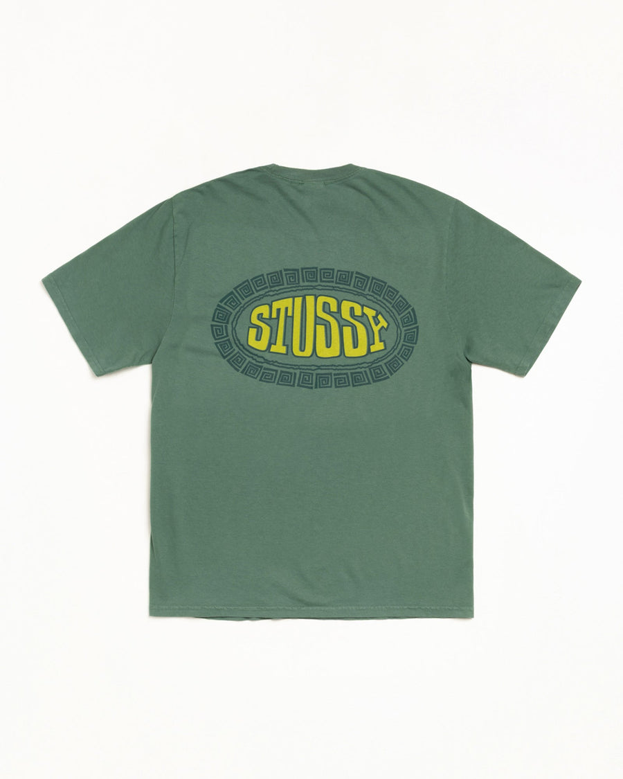 TILE OVAL TEE PIGMENT DYED