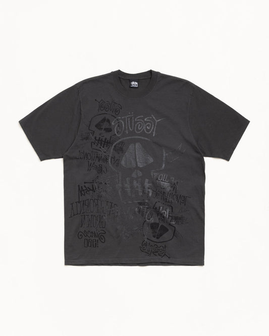 SKULLS TEE PIGMENT DYED