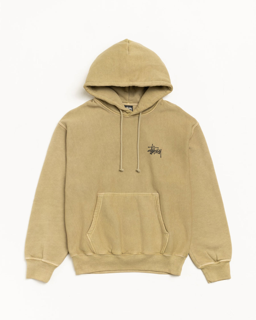 BASIC STÜSSY HOODIE PIGMENT DYED