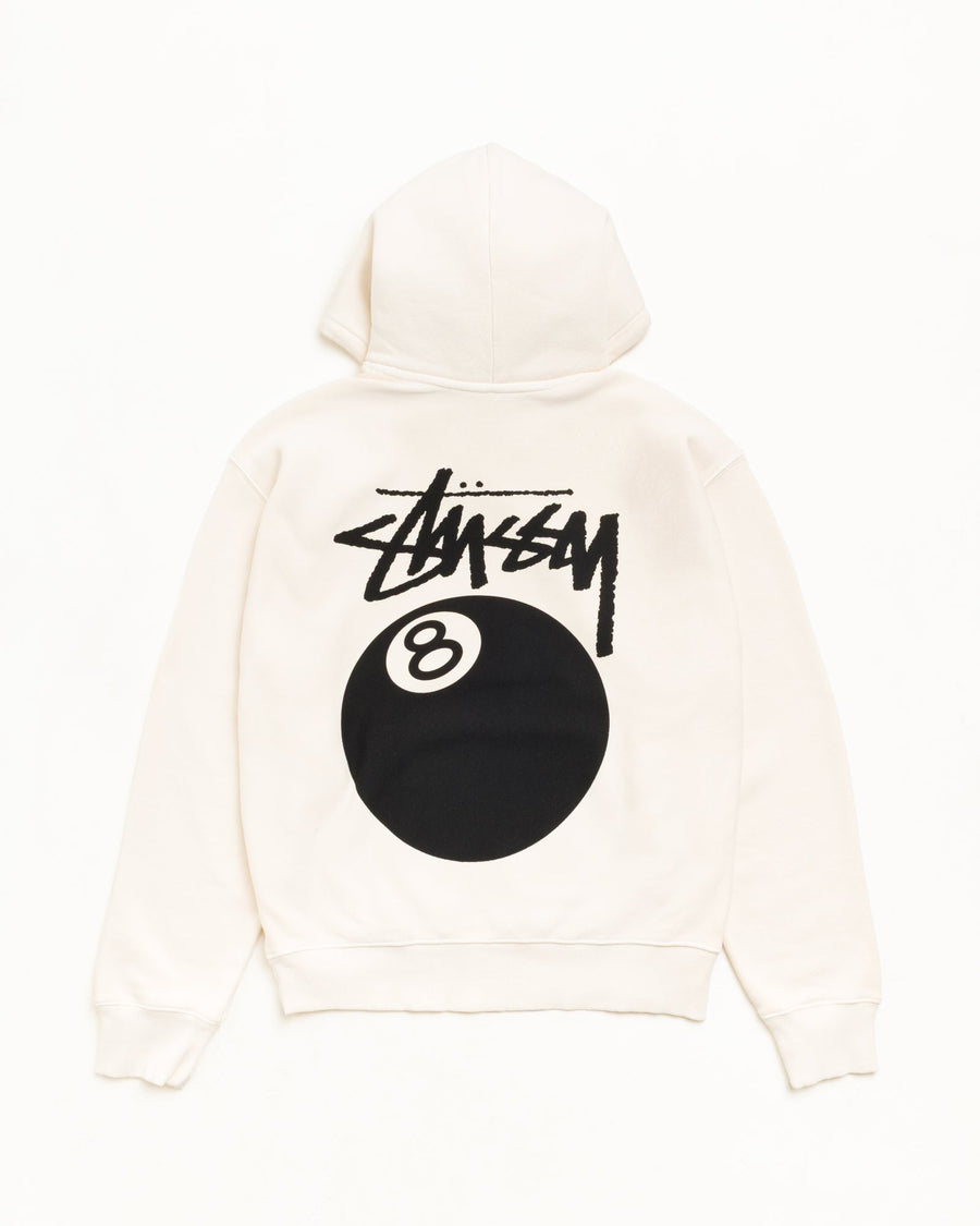 8 BALL HOODIE GARMENT DYED