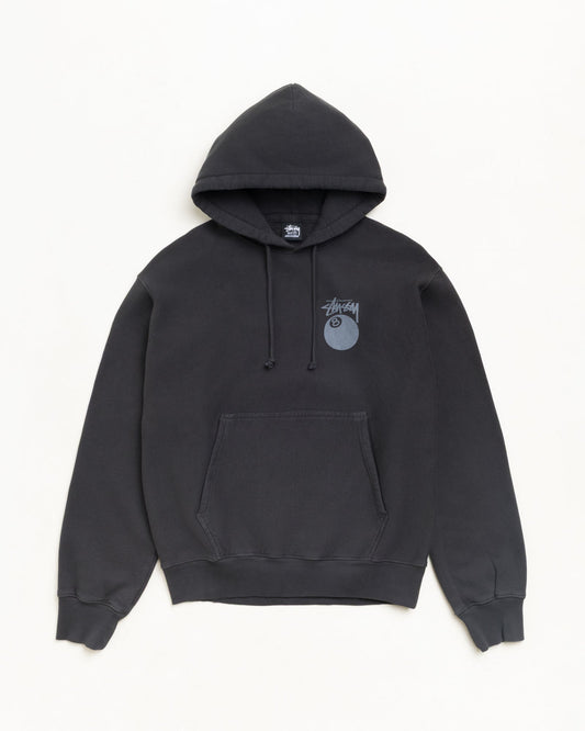 8 BALL HOODIE GARMENT DYED