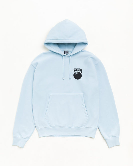 8 BALL HOODIE GARMENT DYED