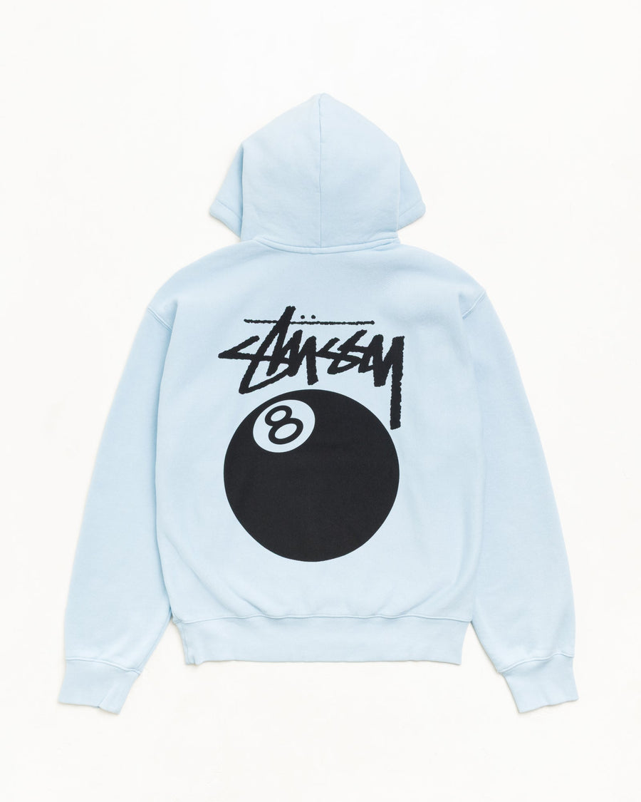 8 BALL HOODIE GARMENT DYED