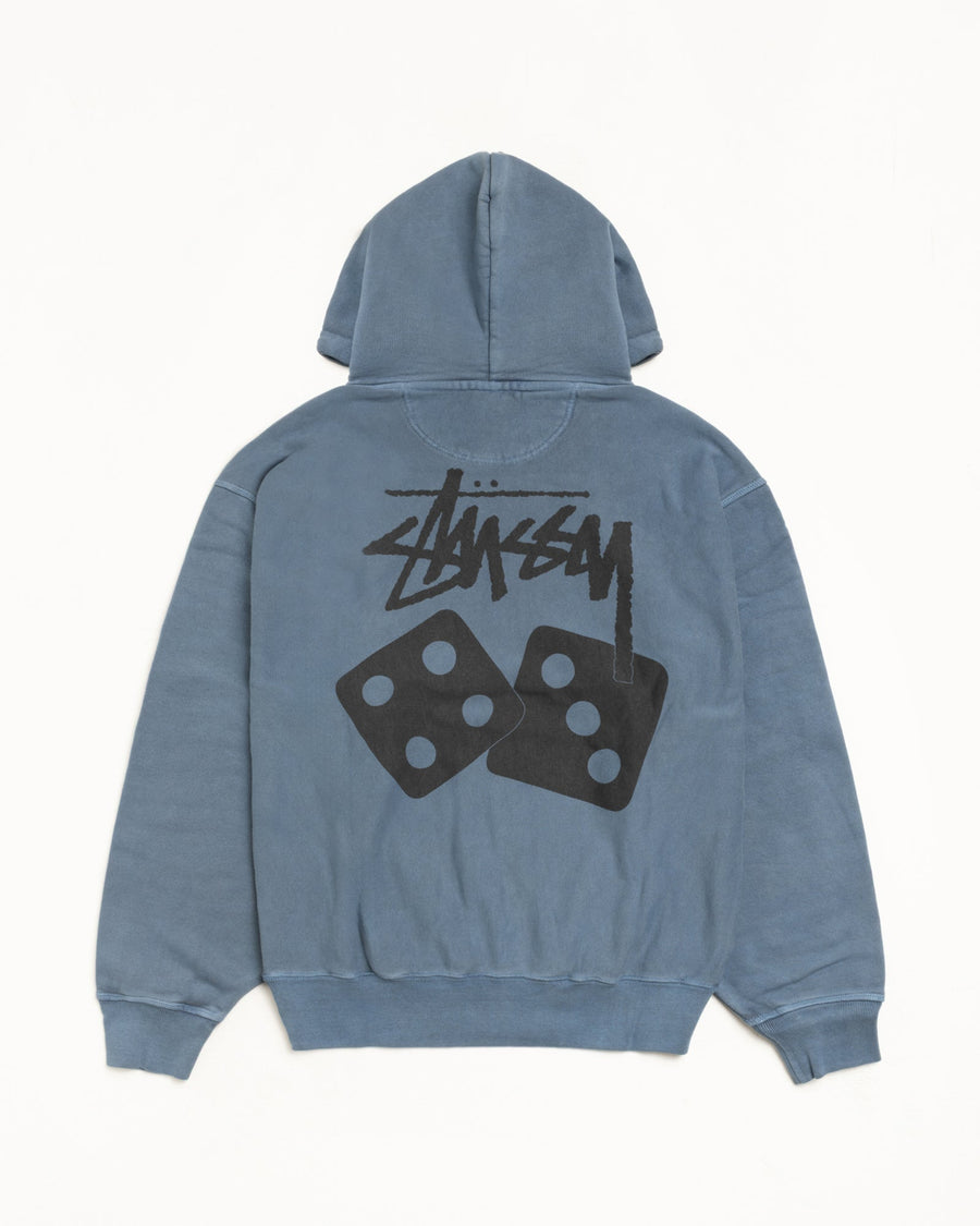 DICE HOODIE PIGMENT DYED