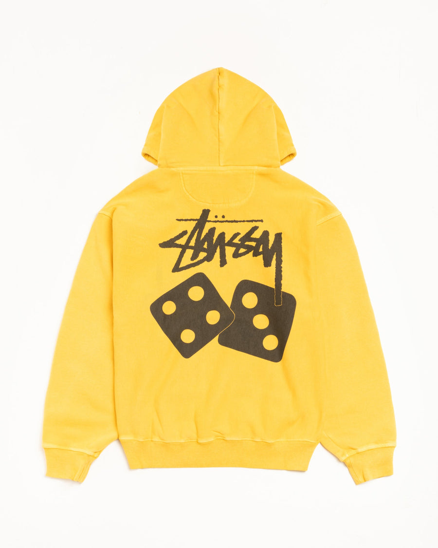 DICE HOODIE PIGMENT DYED