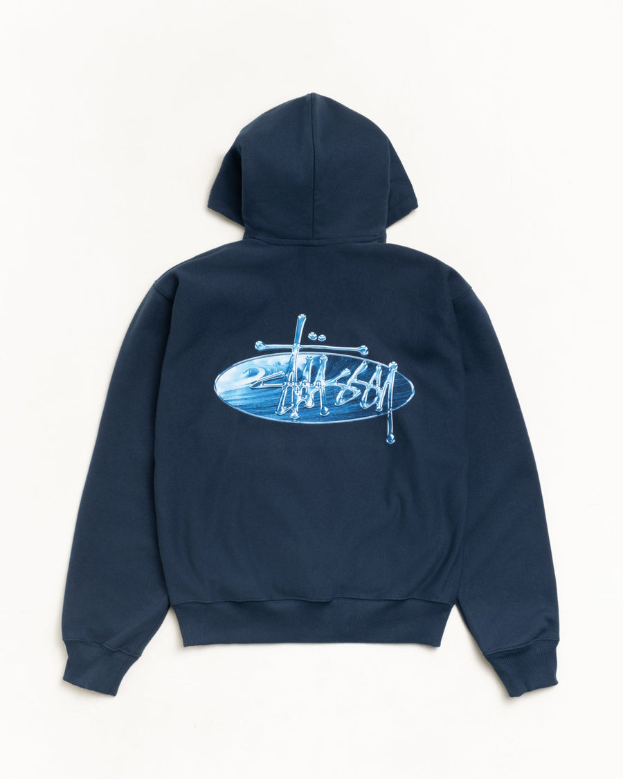 WAVE OVAL HOODIE