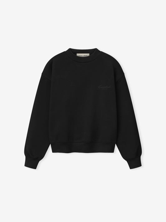 Womens Signature Classic Crewneck Sweatshirt