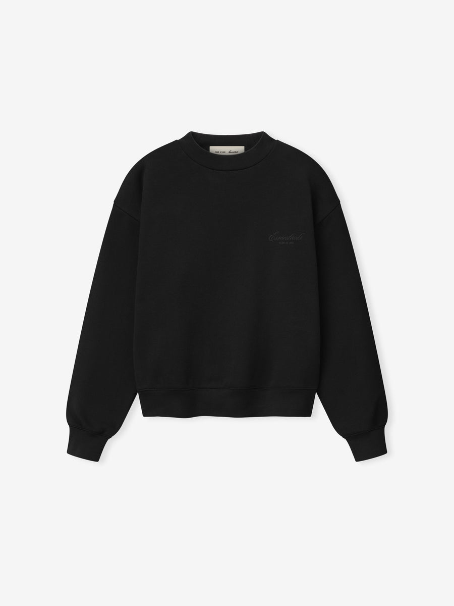 Womens Signature Classic Crewneck Sweatshirt