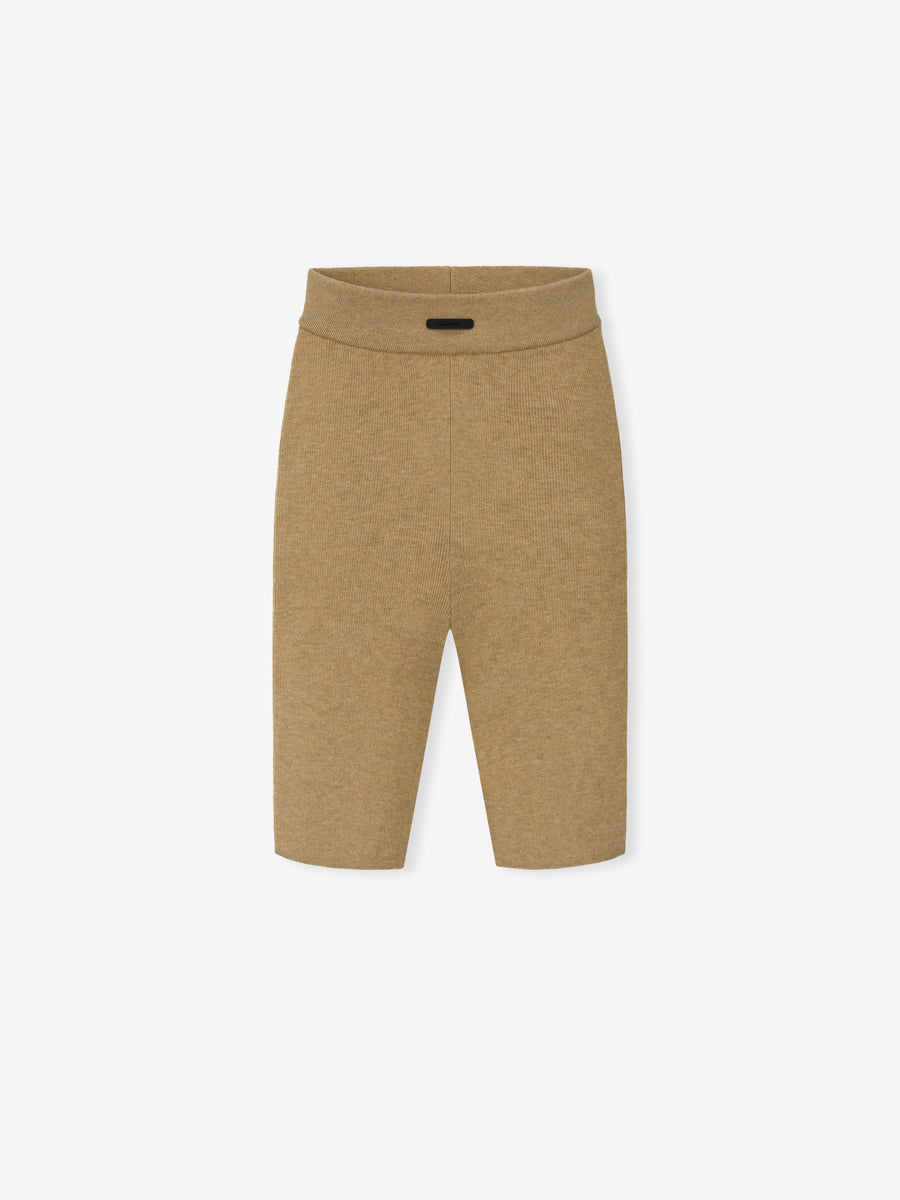 Womens Rib Knit Bike Short