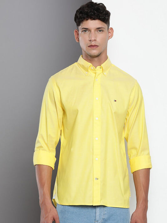 Tommy Hilfiger Button Down Collar Regular Fit Casual Shirt