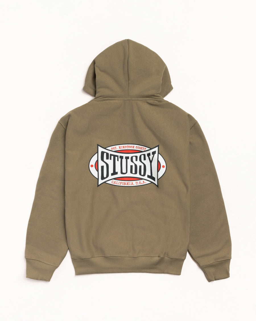 CHAMPION OVAL ZIP HOODIE