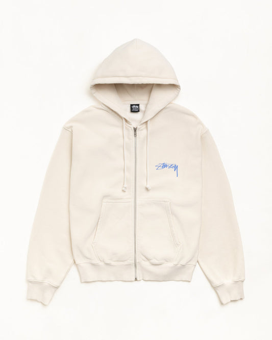 SKATE STACK ZIP HOODIE PIGMENT DYED