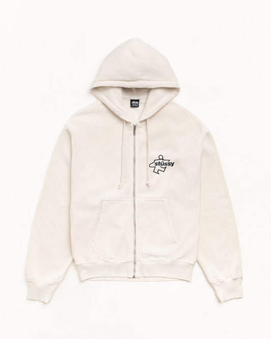 SURF SIZE ZIP HOODIE