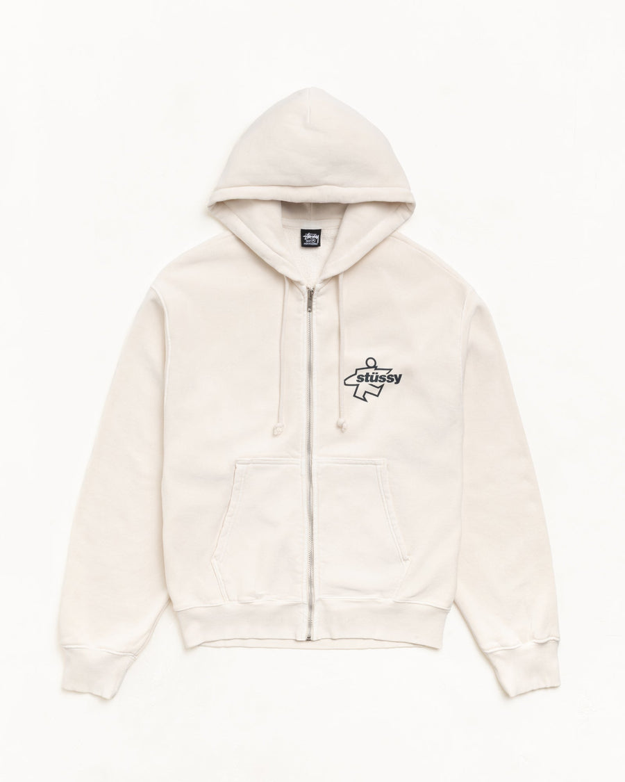 SURF SIZE ZIP HOODIE
