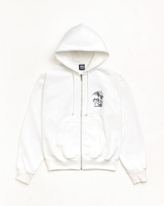 TALL DICE ZIP HOODIE