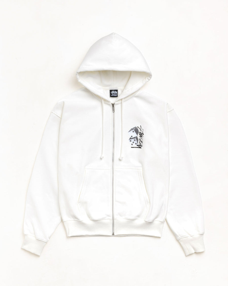 TALL DICE ZIP HOODIE