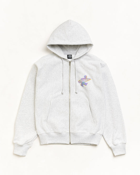 DOT SURF PUFF PRINT ZIP HOODIE