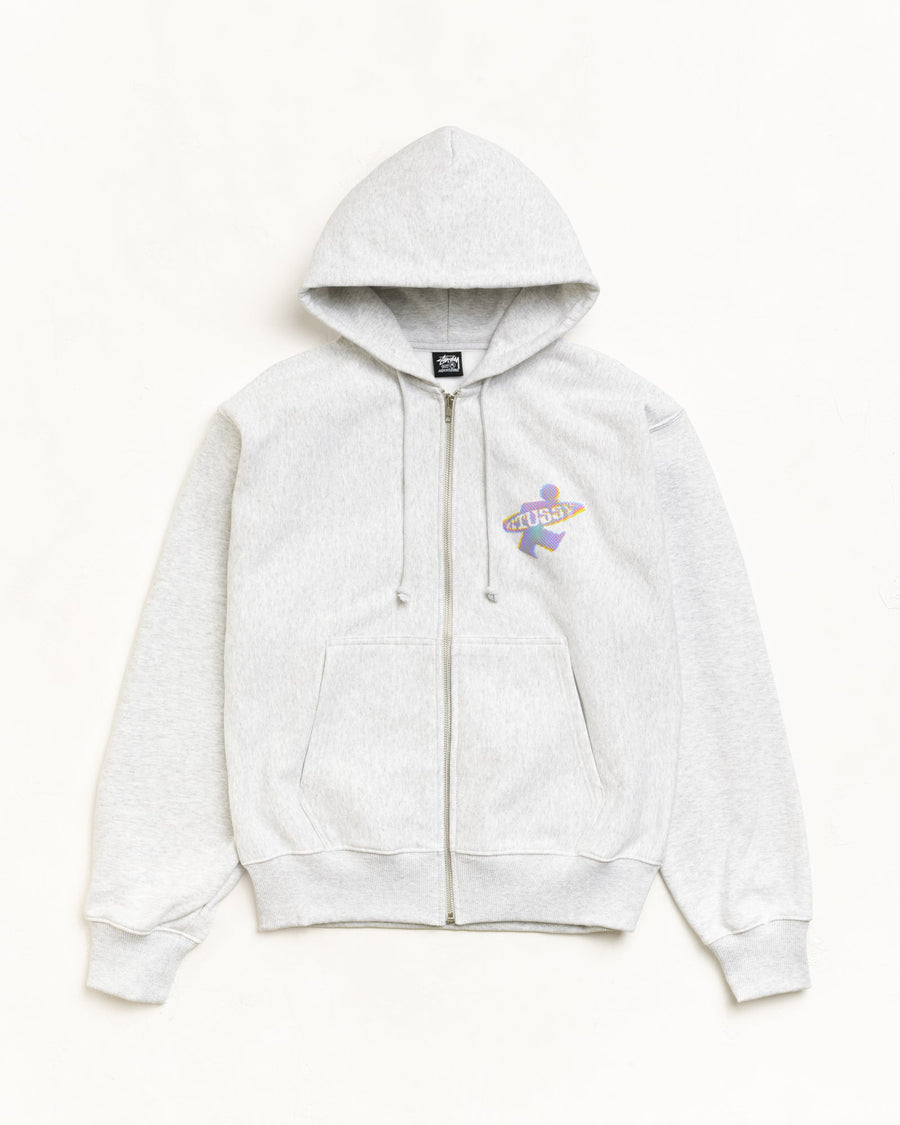 DOT SURF PUFF PRINT ZIP HOODIE