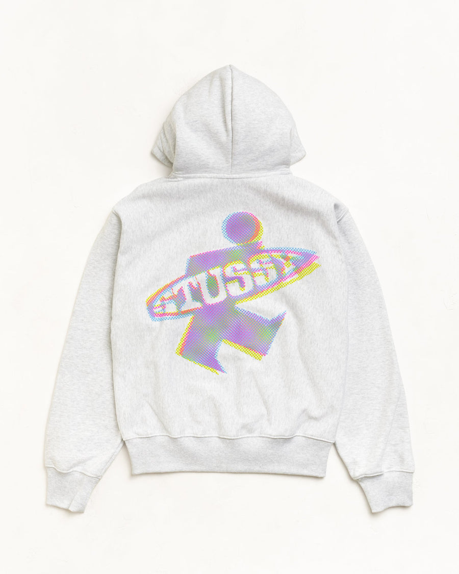 DOT SURF PUFF PRINT ZIP HOODIE