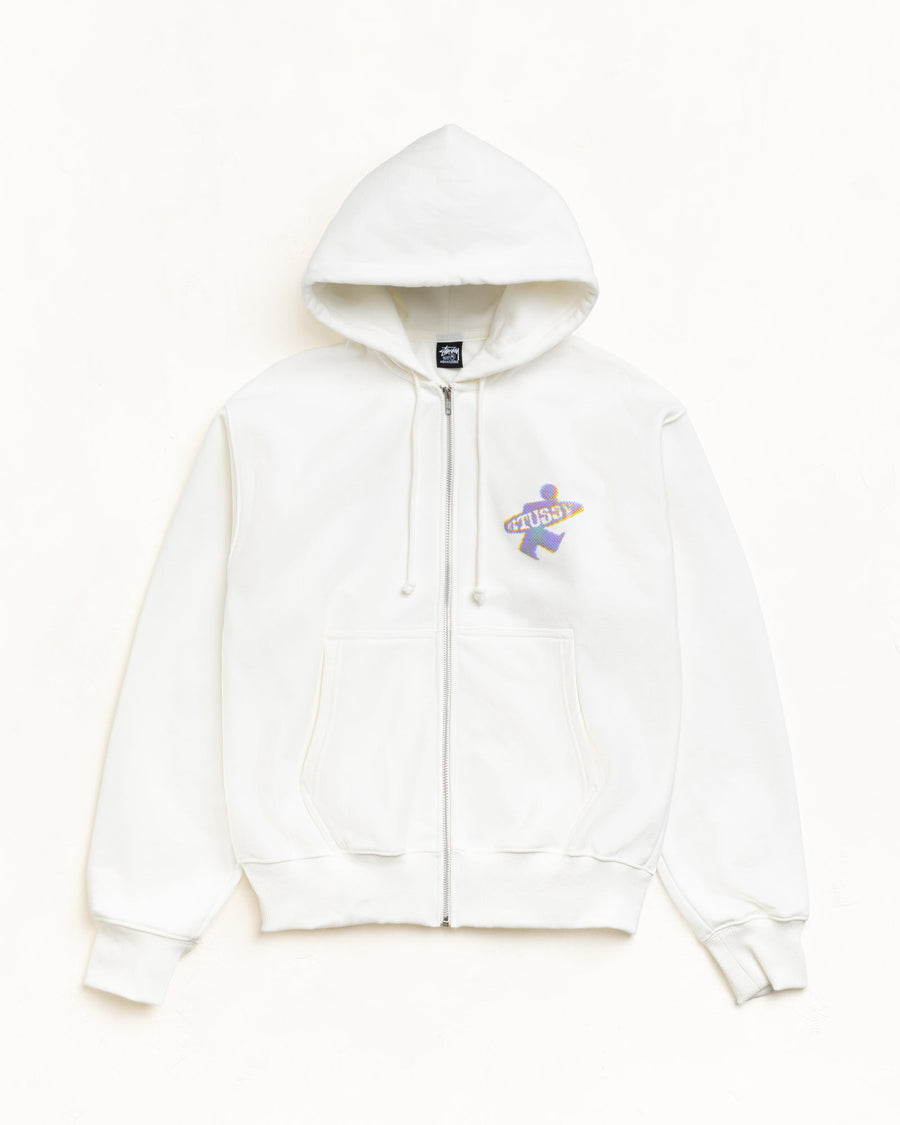 DOT SURF PUFF PRINT ZIP HOODIE