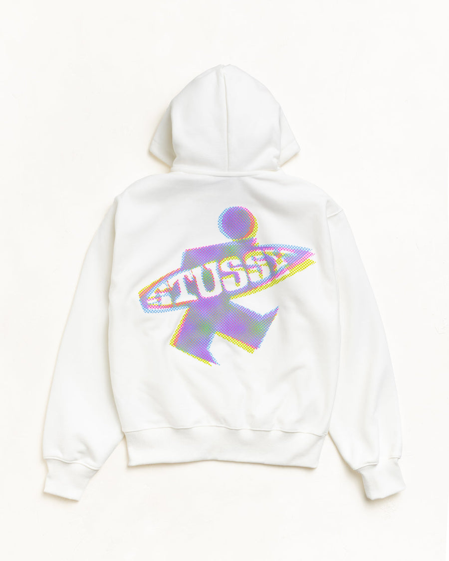 DOT SURF PUFF PRINT ZIP HOODIE