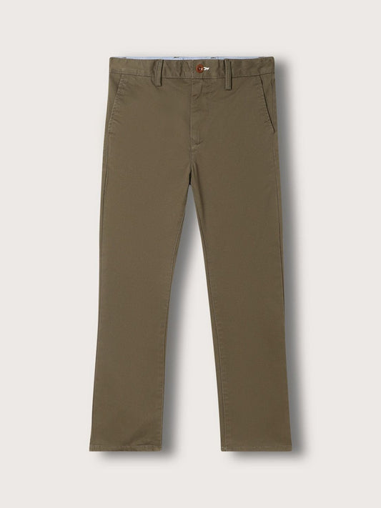 GANT Boys Mid Rise Cotton Chinos Trousers