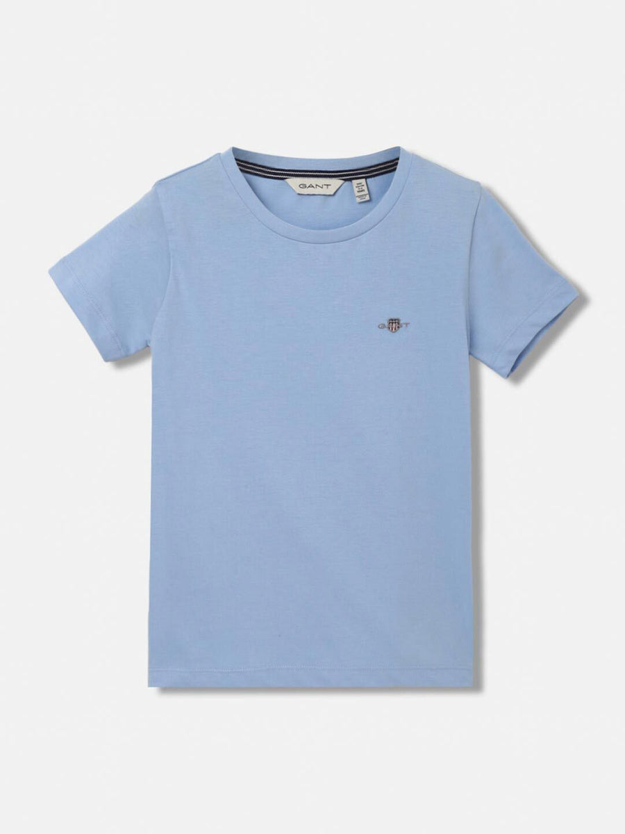 GANT Solid Round Neck Regular Fit T-Shirt