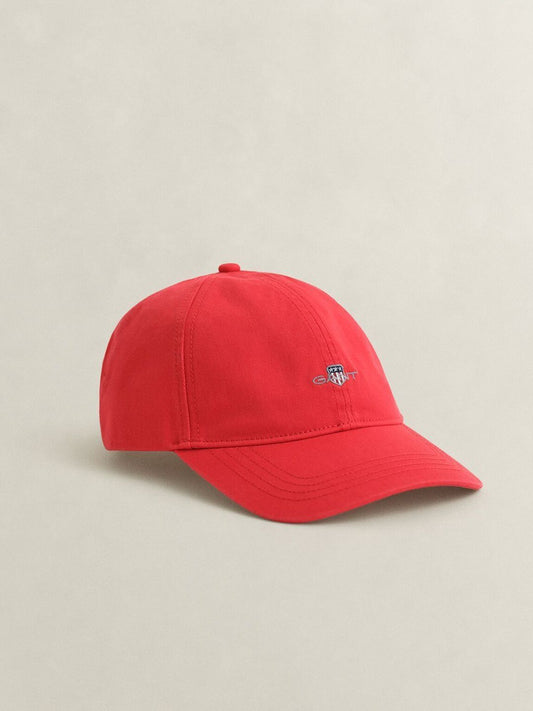 Gant Men Red Solid Shield Caps