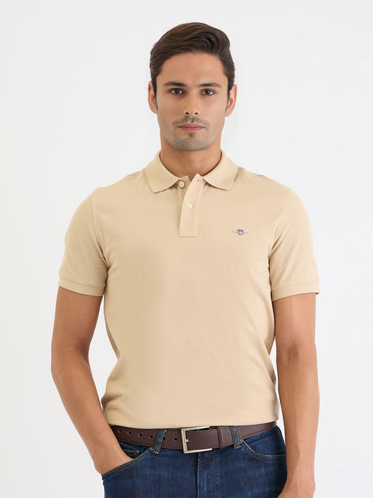 GANT Men Polo Collar Slim Fit T-shirt