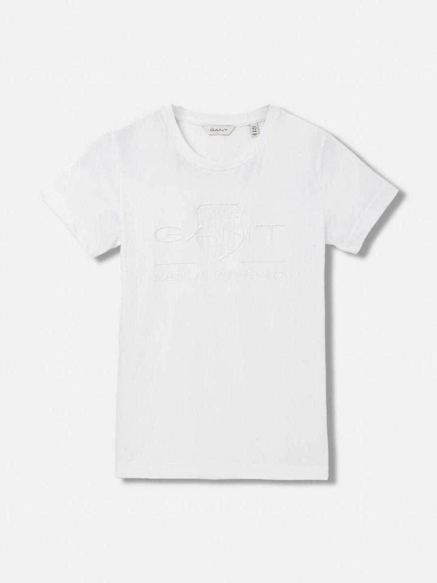 GANT Solid Round Neck Regular Fit T-Shirt