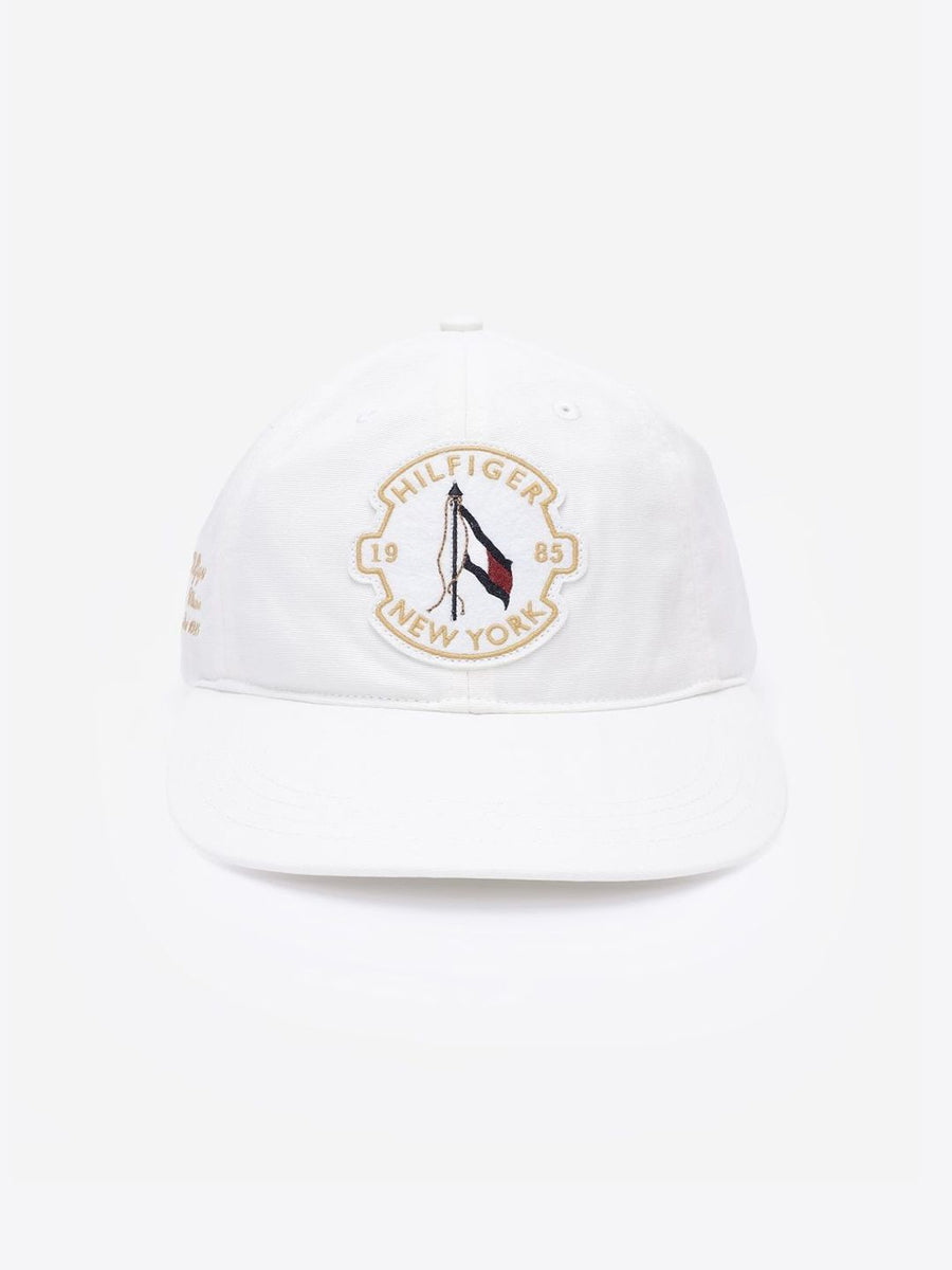 Tommy Hilfiger Men Logo Embroidered Cotton Baseball Cap