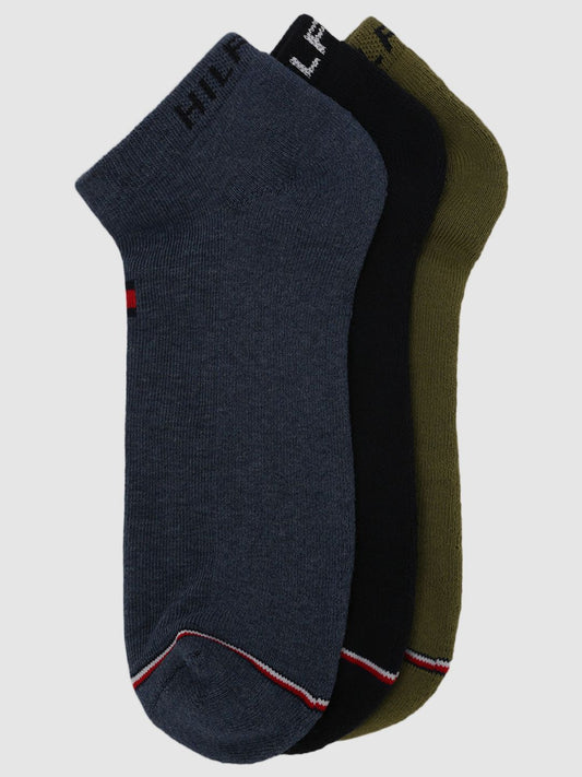 Tommy Hilfiger Men Pack Of 3 Ankle Length Socks