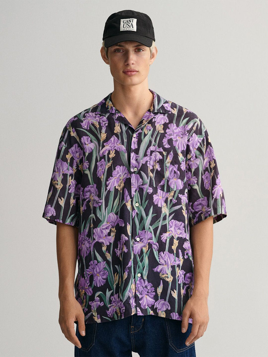 GANT Relaxed Fit Floral Printed Casual Shirt