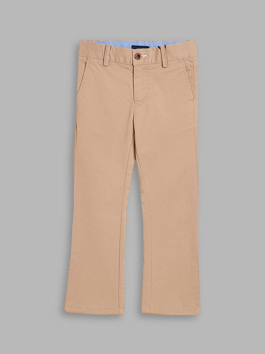GANT Boys Brown Cotton Trousers