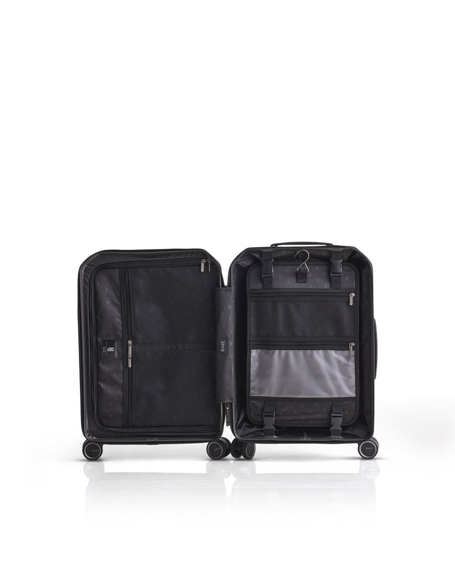 Rare Rabbit Gallardo Grey Impact-Resistant Hard Shell Trolley Bag