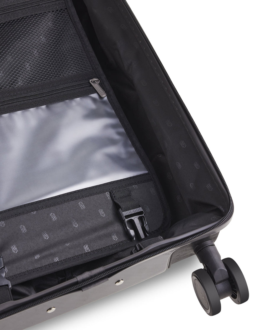 Rare Rabbit Gallardo Grey Impact-Resistant Hard Shell Trolley Bag