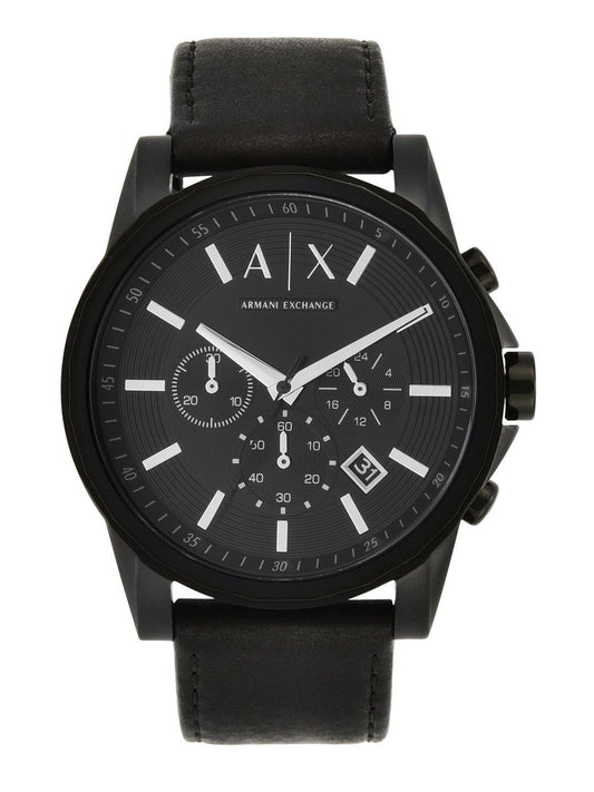Armani Exchange Men Black Dial Chronograph Watch AX2098