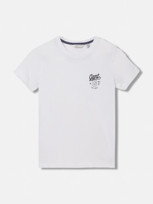 GANT Solid Round Neck Regular Fit T-Shirt