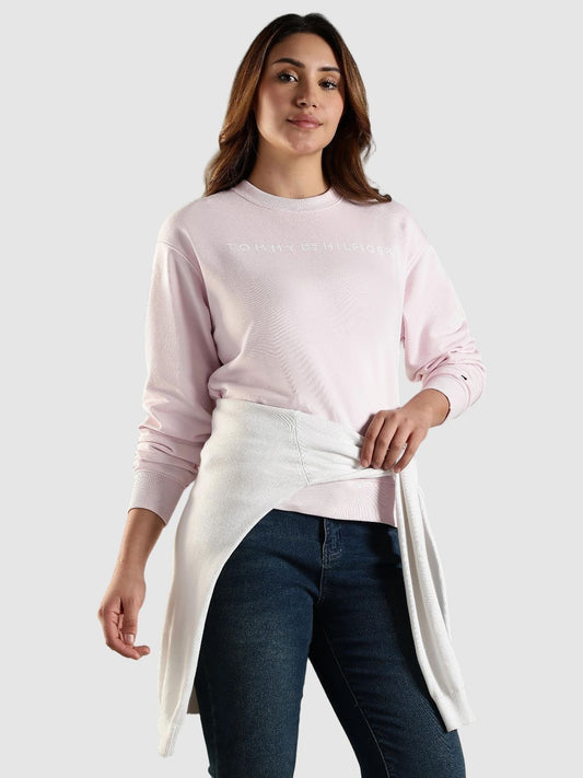 Tommy Hilfiger Women Brand Logo Printed Sweatshirt