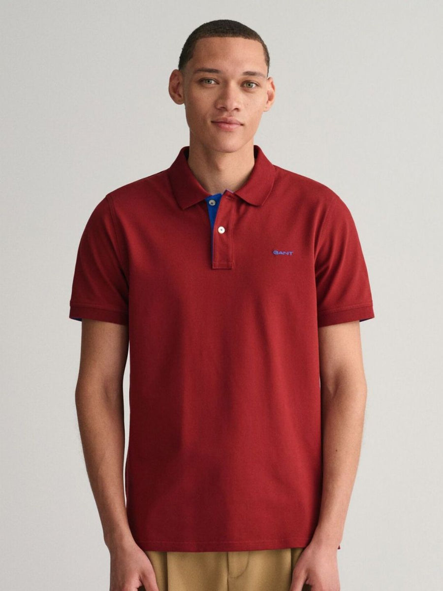 GANT Men Solid Regular Fit T-shirt