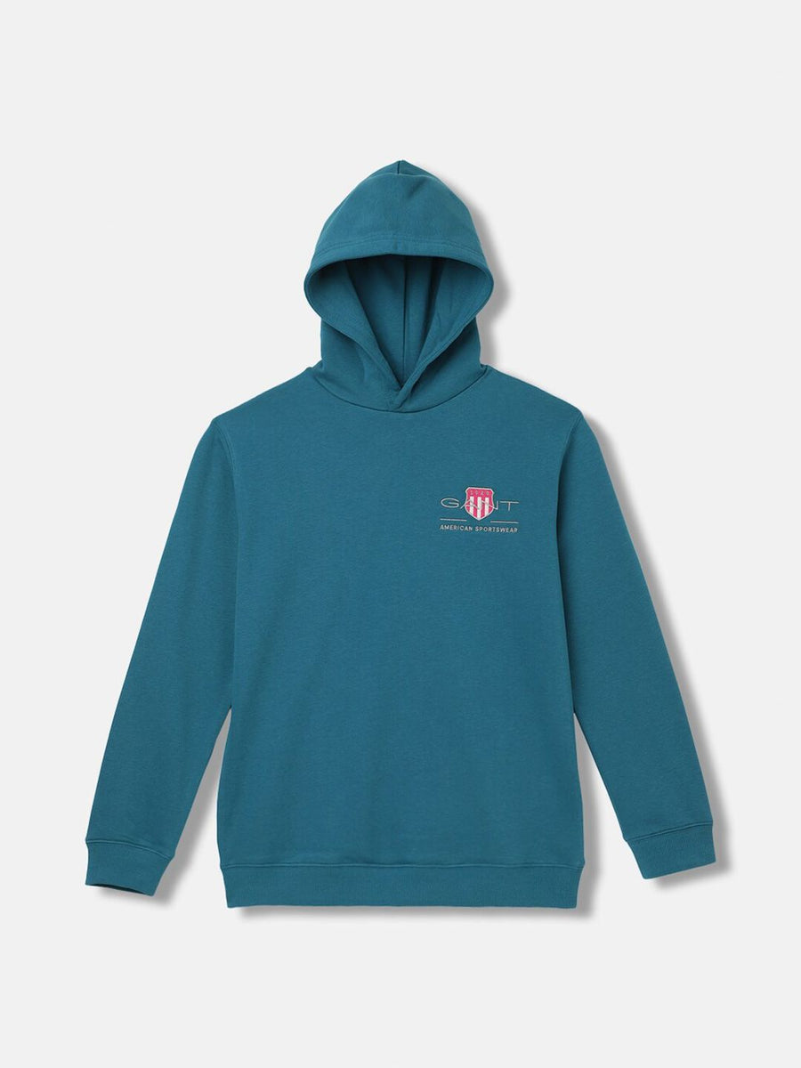 GANT Boys Hooded Pullover Sweatshirt