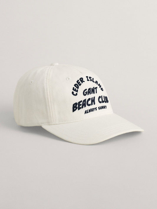 GANT Men Embroidered Pure Cotton Baseball Cap