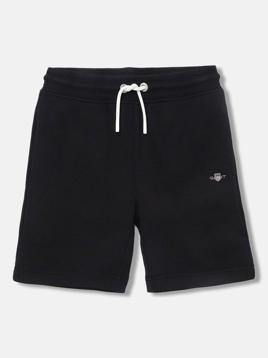 GANT Solid Mid-Rise Regular Fit Shorts