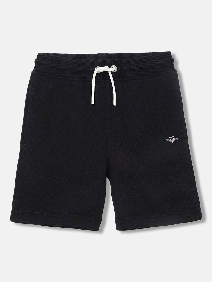GANT Solid Mid-Rise Regular Fit Shorts