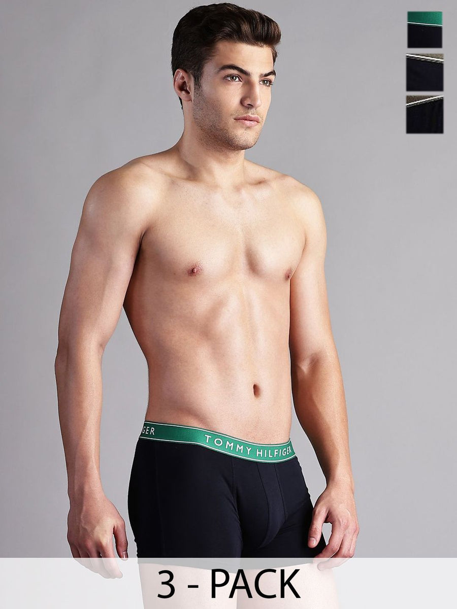 Tommy Hilfiger Pack Of 3 Antimicrobial Mid Rise Short Trunks S25HMUW004