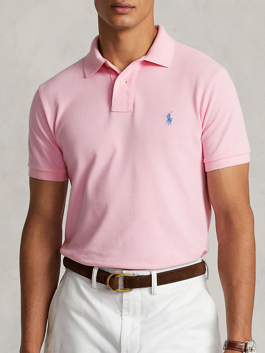 Polo Ralph Lauren Embroidered Logo Pure Cotton Custom Slim Fit Polo T-shirt