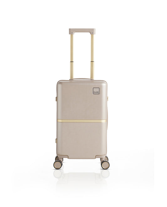 Rare Rabbit Tony Beige Hard Shell Trolley Bag