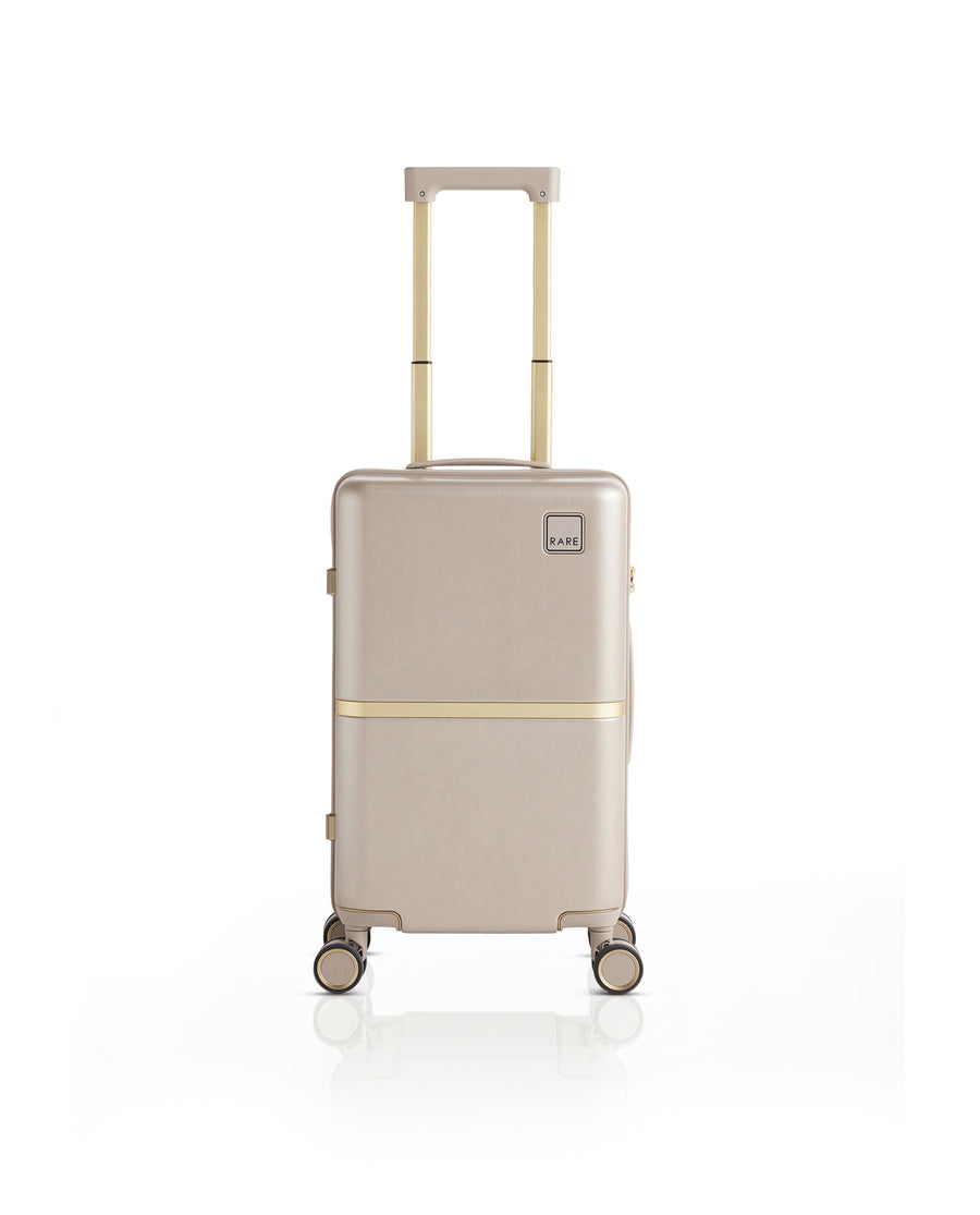 Rare Rabbit Tony Beige Hard Shell Trolley Bag